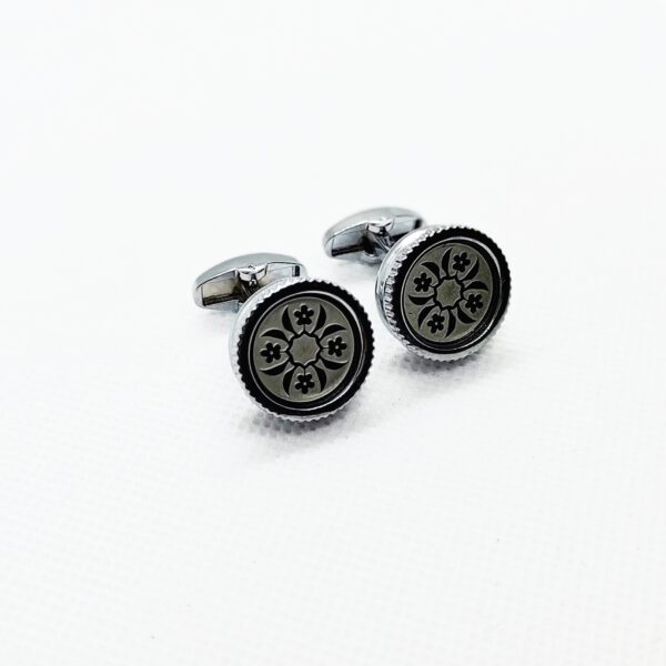 Multicircle Flower Cufflinks