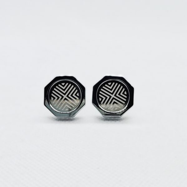 Hexagon Style Cufflinks - Image 2