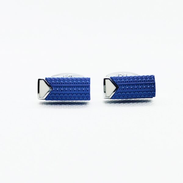 Blue Capsule Cufflinks - Image 2
