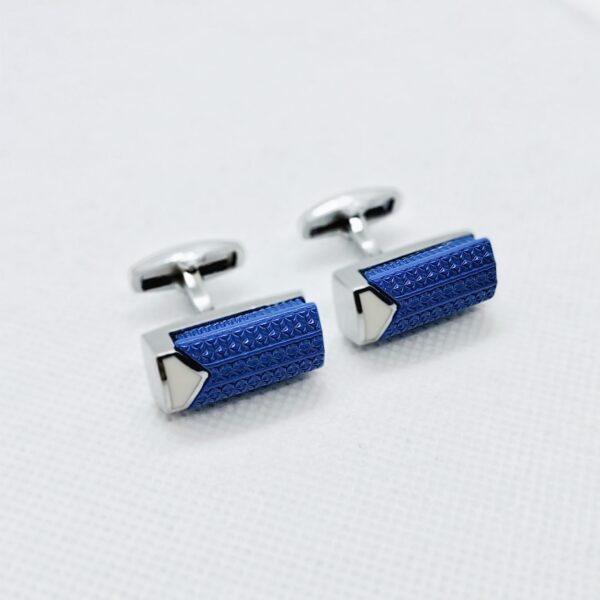 Blue Capsule Cufflinks