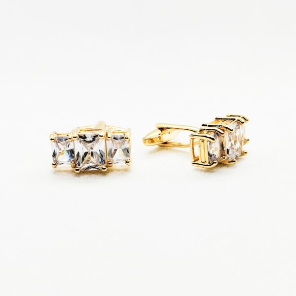 Zirc Cubic Cufflinks - Image 2