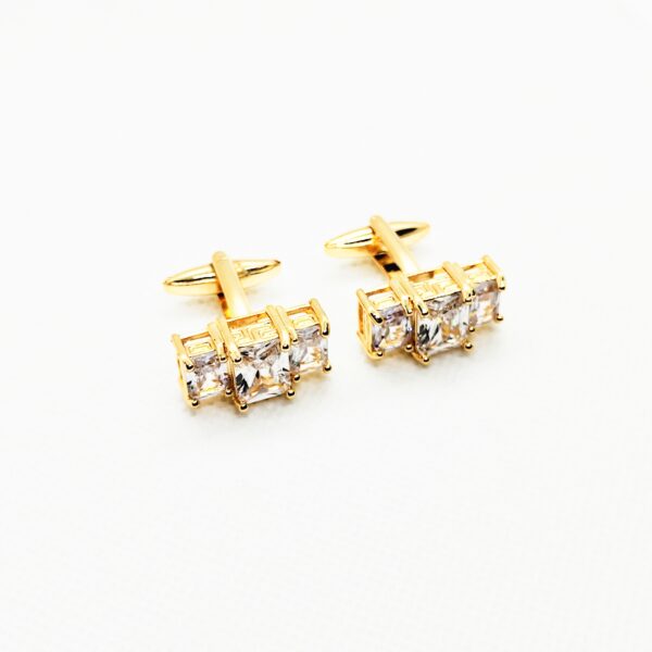Zirc Cubic Cufflinks