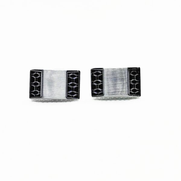 Silver Metal Cufflinks - Image 3