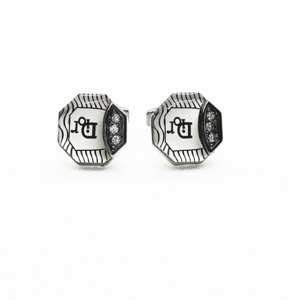 Dior Logo Cufflinks - Image 3